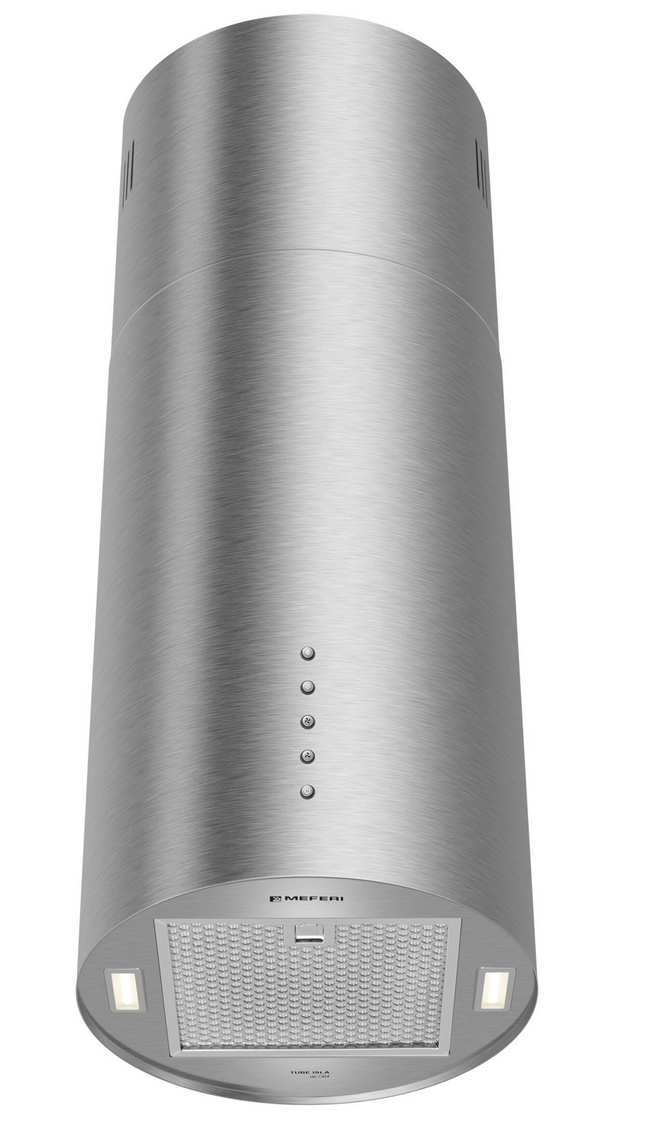9202544 Вытяжка островная Meferi TUBE35IX ISLA ULTRA серебристый STDN-0065348 - Вид №4