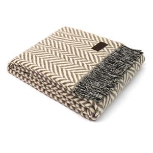 Плед Palladio, 130х180 см, светло-коричневый