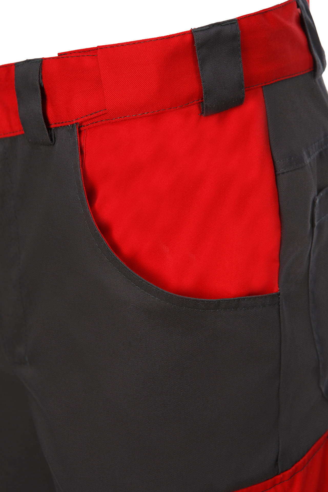 5044437 Костюм NEW графит красный STATUS  Летняя спецодежда  размер 60-62/182-188  - Вид №12