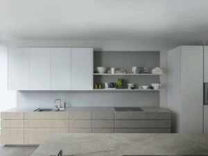 TM Italia Cucine Кухня из платана и кварца T45