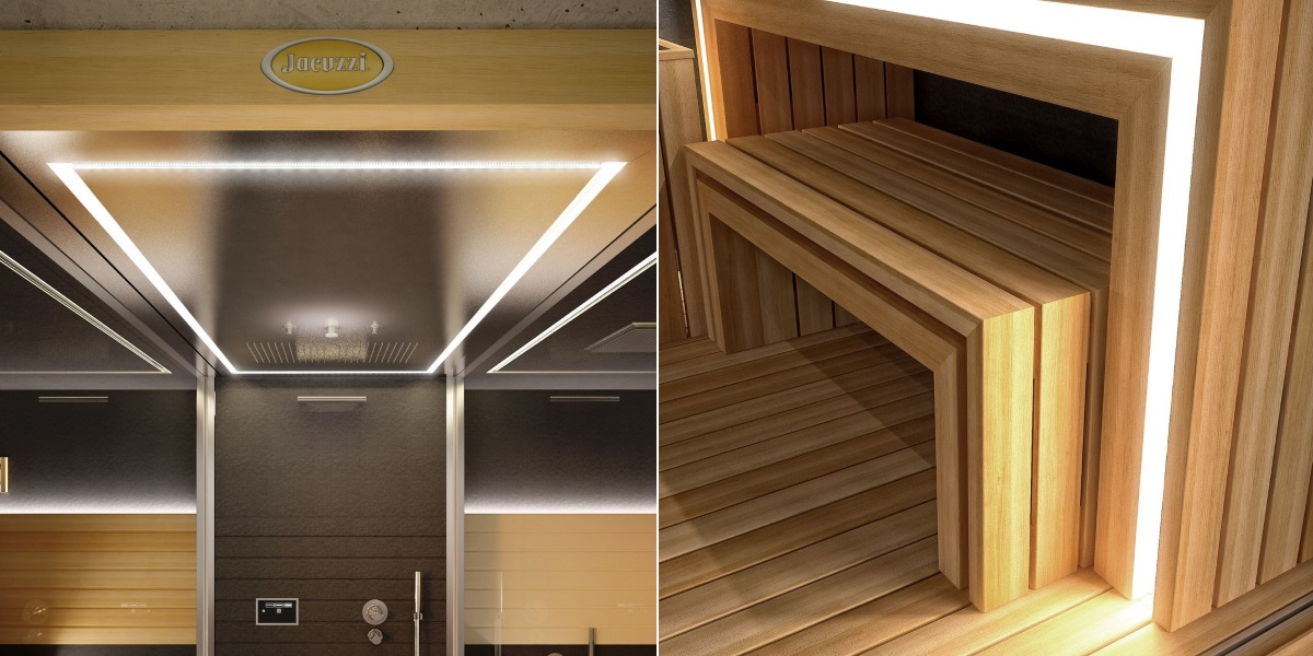 СПА: Хамам, сауна и душ Sasha 2 9600-0013-0 Jacuzzi 960000130 - Вид №4