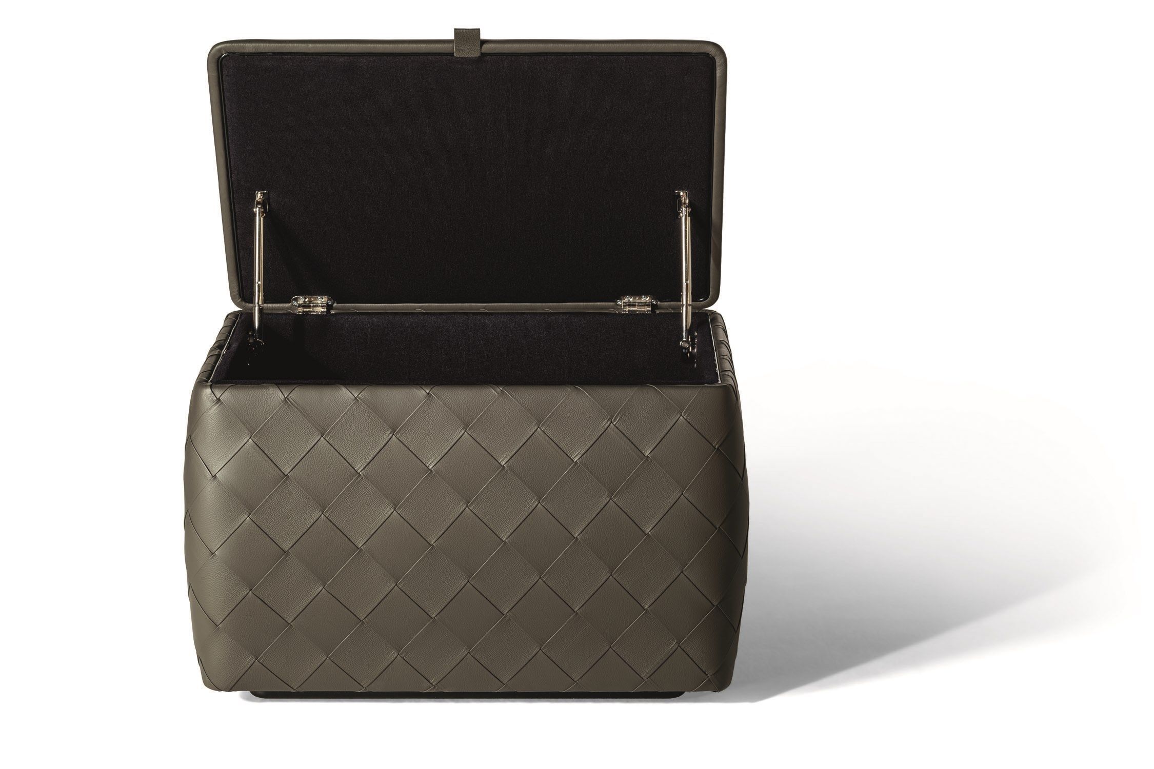 Пуф прямоугольный кожаный контейнер Poltrona Frau коллекция-мебель и аксессуары ARCH-00136876 - Вид №2