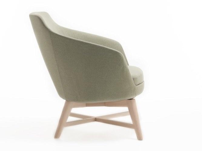 Albaplus Кресло на четырех ножках из бука Folha 2018/080/ita - Вид №1