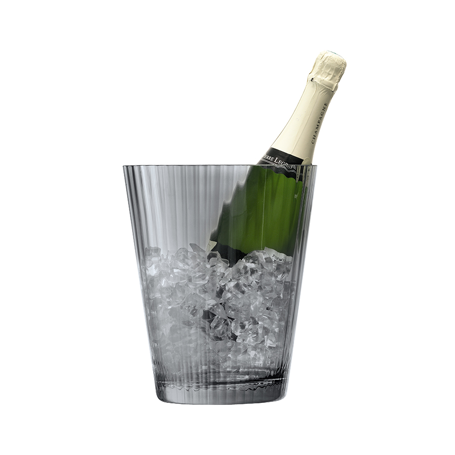 Ведёрко для льда Dusk 24,5 см серое LSA International G27024689 - Вид №3