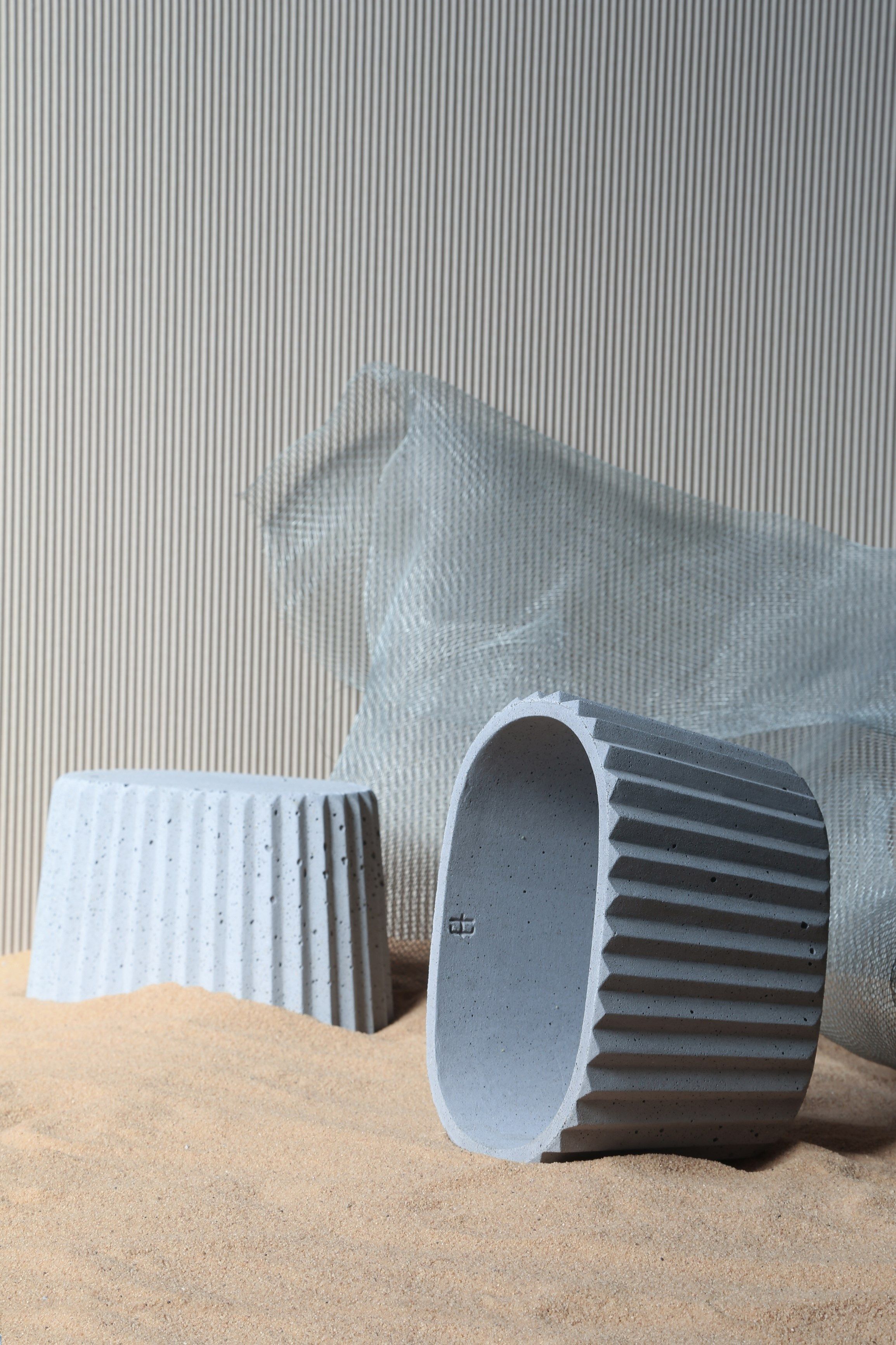 Бетонная подставка для горшков URBI et ORBI Siman ARCH-00108237 - Вид №3