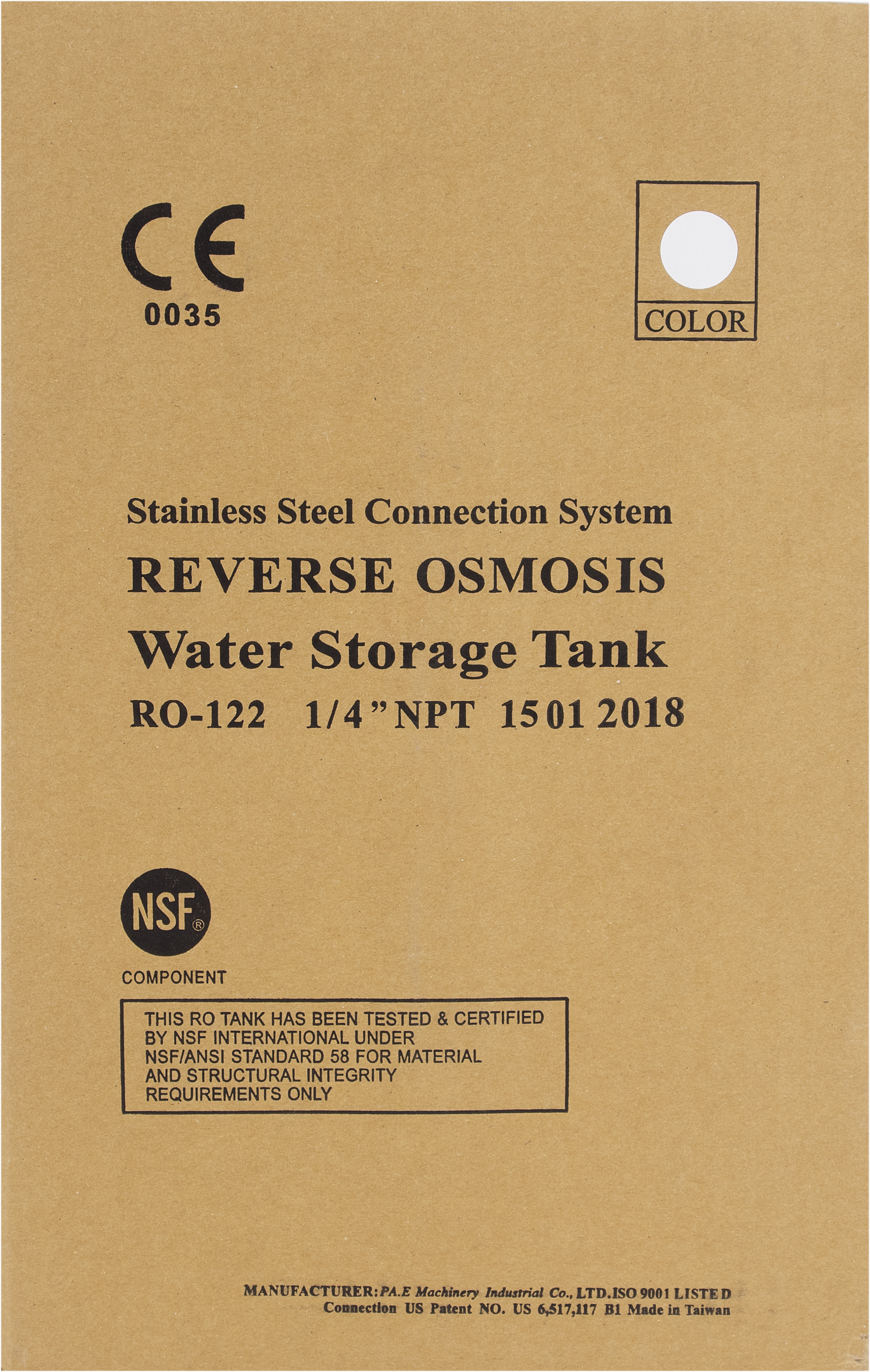 15482680 Бак накопительный для обратного осмоса, 12л STLM-0005988 Santreyd  - Вид №3