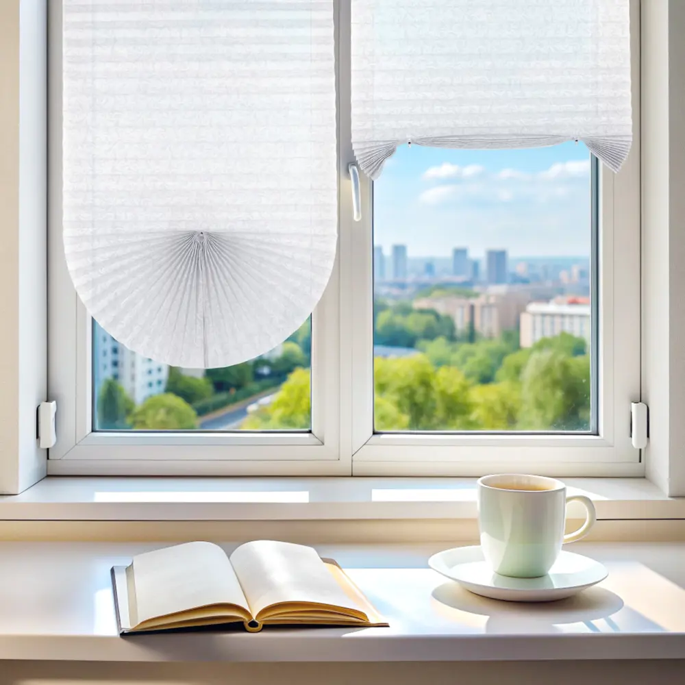 Штора-плиссе Room Decor LY-ETS-PB01 90x180 см полиэстер белый 89394384 STLM-2158228  - Вид №4