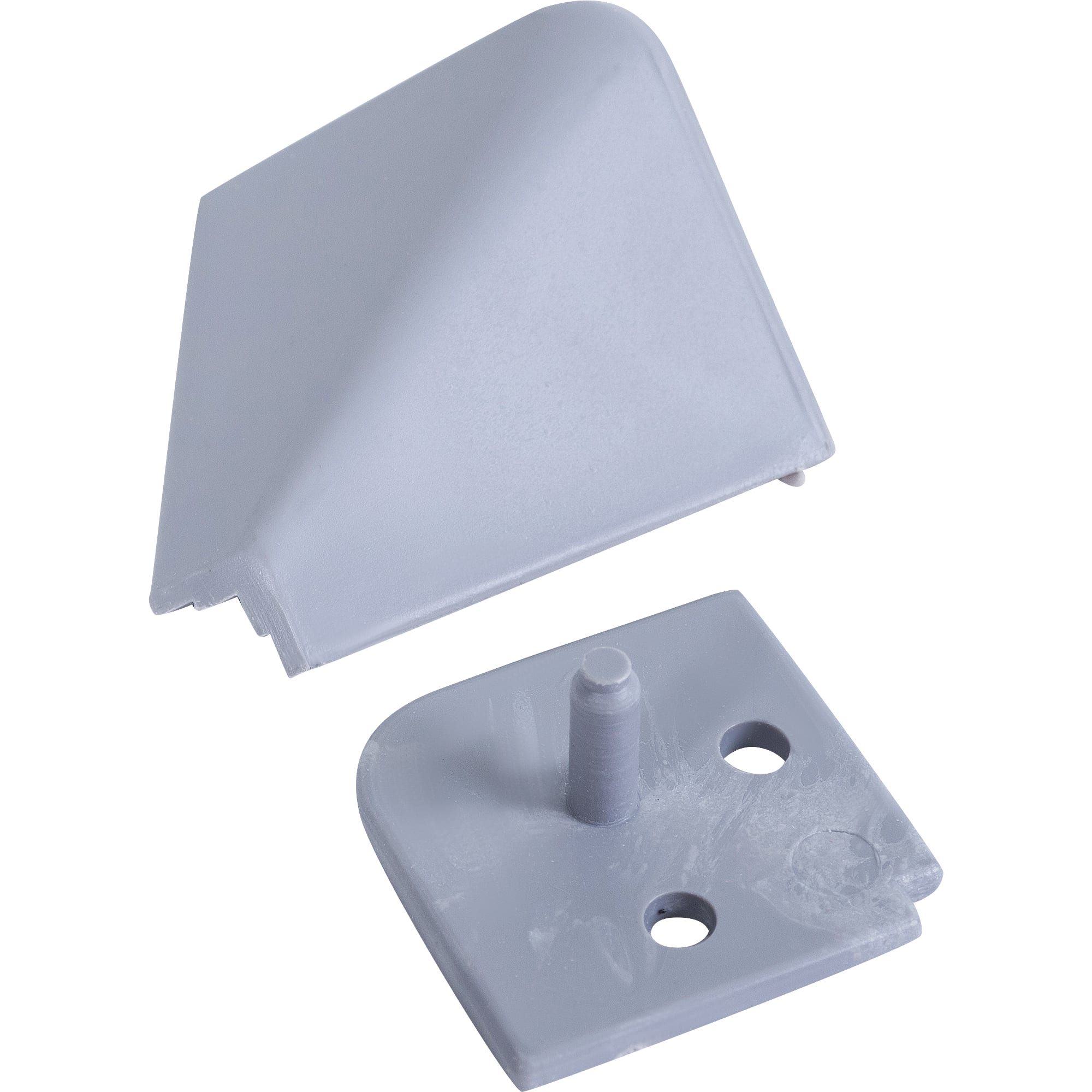 17871523 Заглушки к плинтусу цвет серый, 6 шт Santreyd  - Вид №1