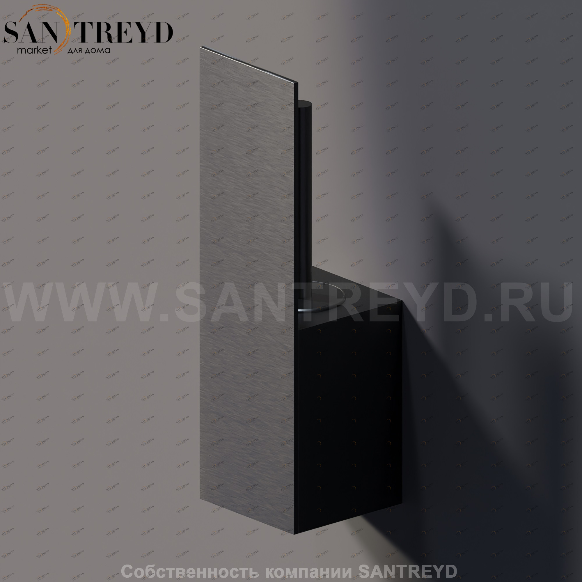 Agape SEN Туалетный ёрш черный ASEN0925NN