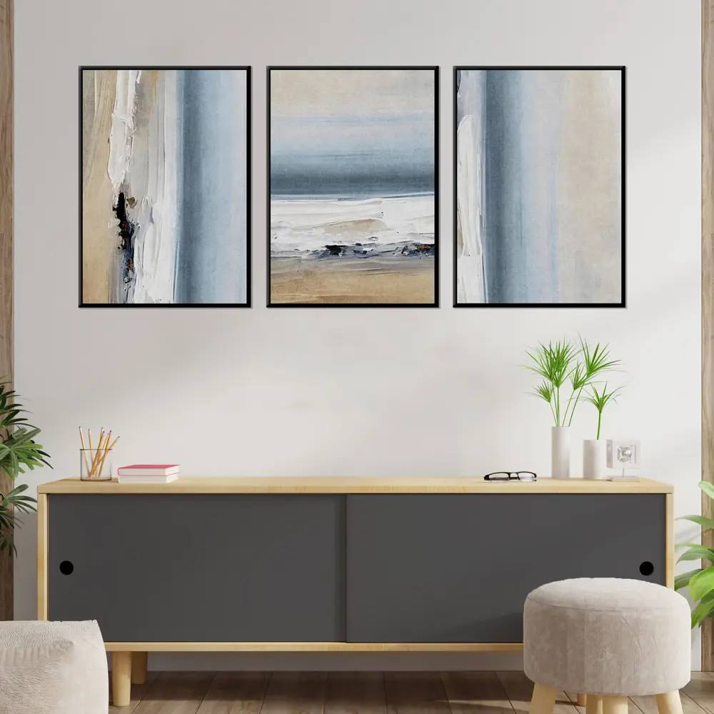 Картина на холсте Гармония 150x70 см 3 шт Santreyd STLM-2015948 - Вид №2