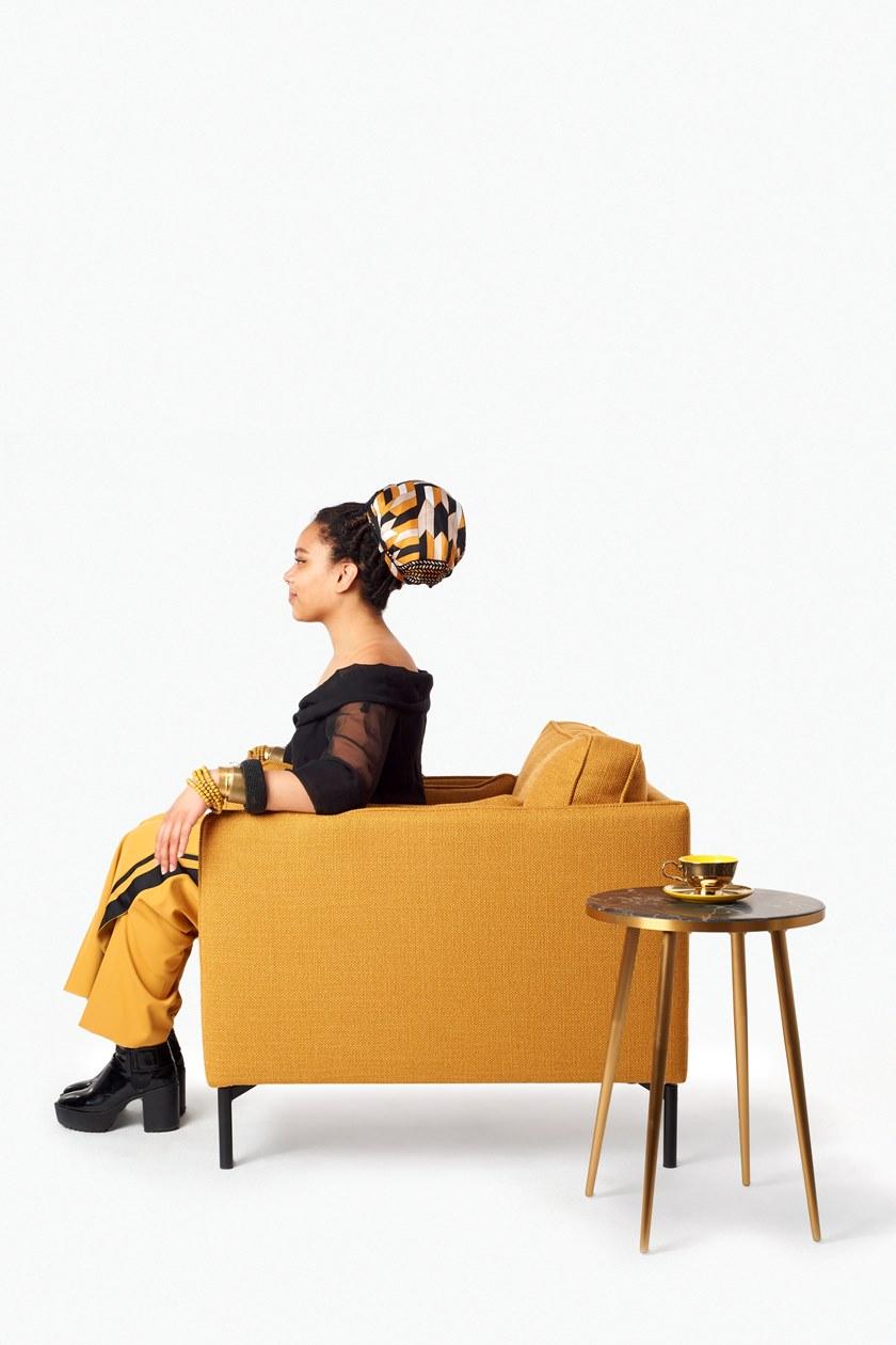 Pols Potten Кресло из ткани с огнестойкой набивкой Ppn 555-020-011  - Вид №4