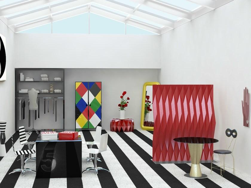 altreforme Стул из алюминиевой проволоки и кожи Arlecchino sun-id-1364488 - Вид №2