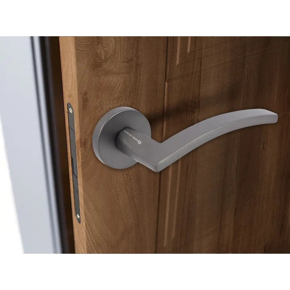 Дверные ручки Palladium Lavinium в графитовом исполнении для межкомнатных дверей 85081863 STLM-0058322 - Вид №6