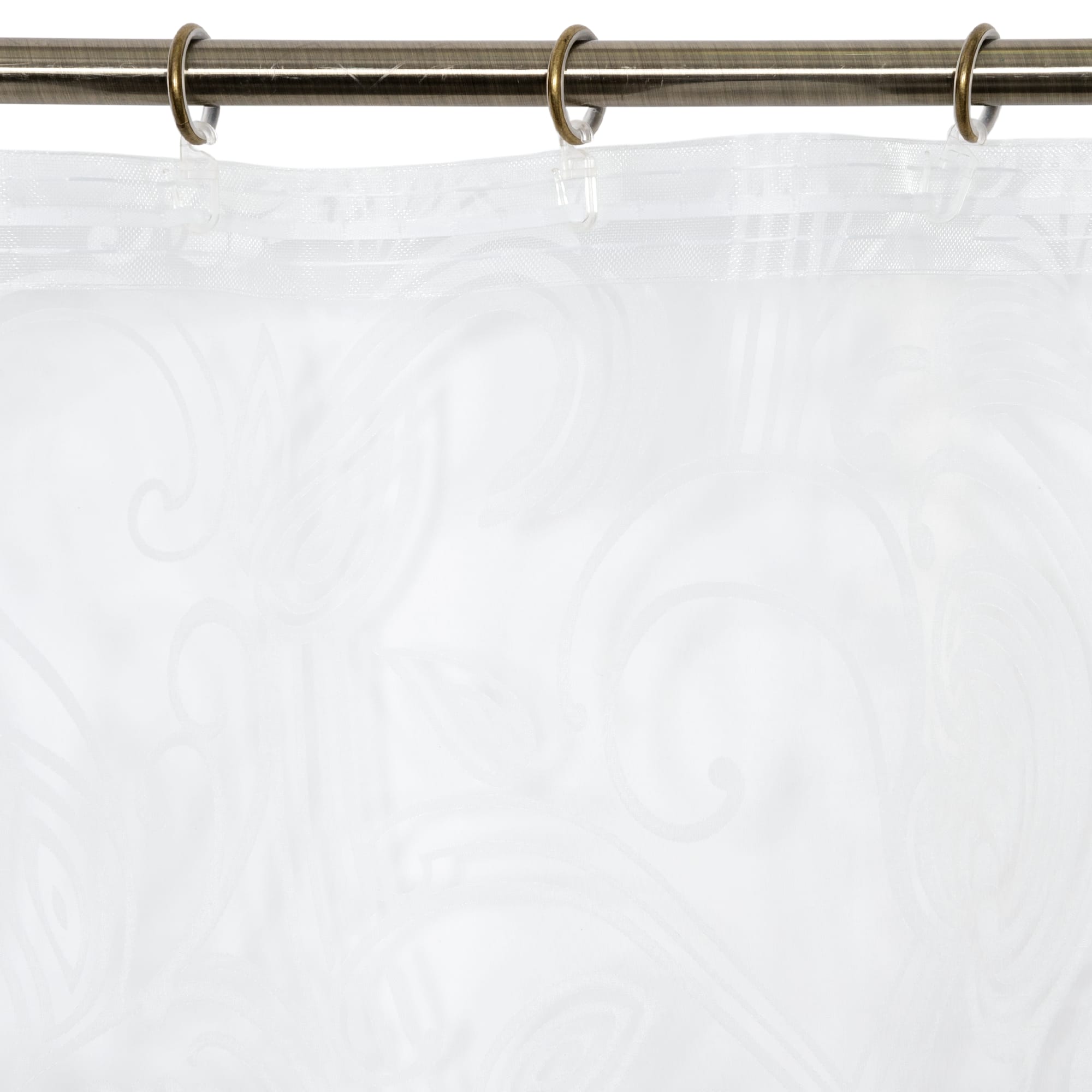 82594875 Тюль на ленте «Ирис» 250x260 см цвет экрю Santreyd  - Вид №5