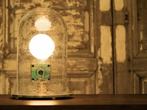 Pascal & Philippe Настольная лампа отраженного света из дутого стекла Pezzi unici