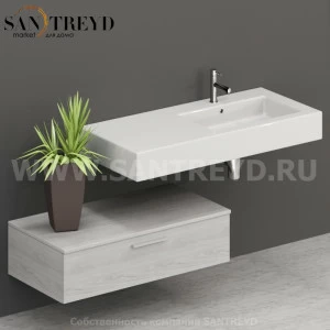 T10052NO Столешницы для использования в сочетании с тумбами и открытыми тумбами 100 см цвет Орегон ARREDO WOOD Италия