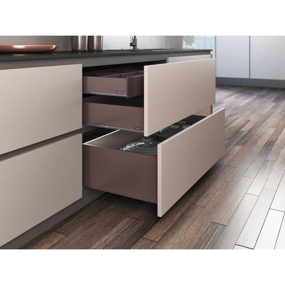 Панель для скрытого ящика Flowbox 36x11 см KONSENSA металл цвет антрацит 89446971 STLM-2111387 - Вид №7