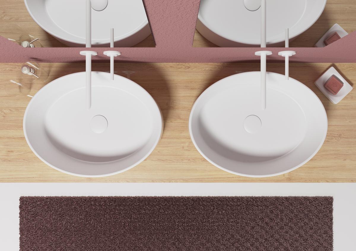 LKLAVFSBF4515 Накладная раковина на столешницу GSG CERAMIC Like - Вид №1