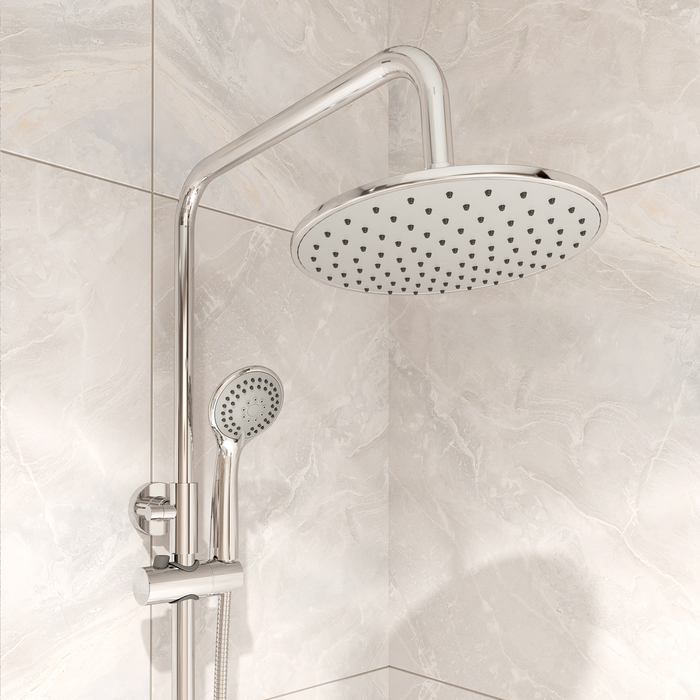 HELSB1FM06 Смеситель с вер*ним душем Milardo Helic  - Вид №2