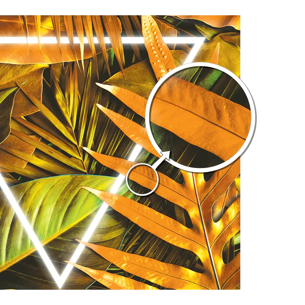 Фотообои Неоновые тропики флизелиновые 300x270 см L13-448 FBRUSH 3D FLIZART STLM-2106861 - Вид №1