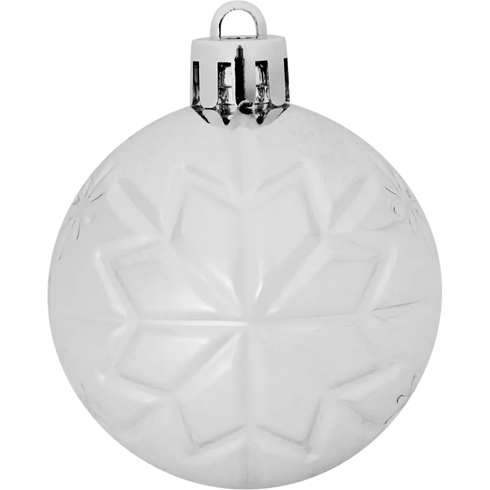 87036340 Набор новогодних шаров Christmas ø5-6 см цвет белый 25 шт. STLM-0956985 Santreyd  - Вид №31