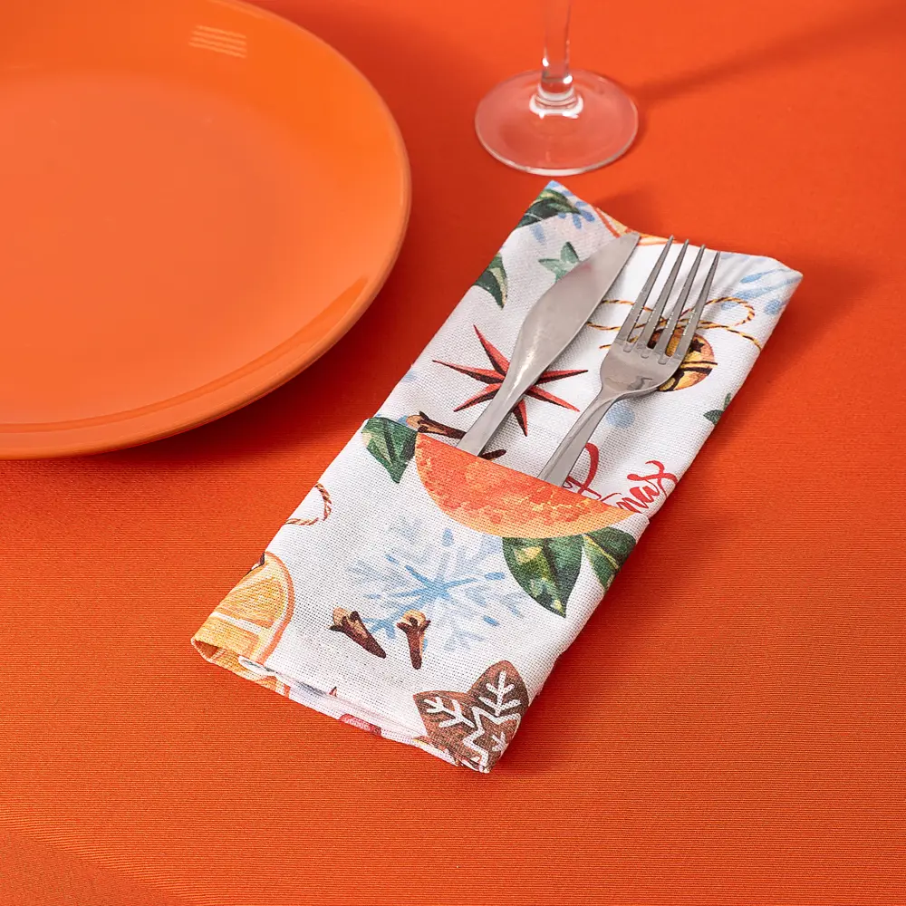 Салфетка сервировочная Омела 40x30 см разноцветная Altali STLM-2054257 - Вид №8