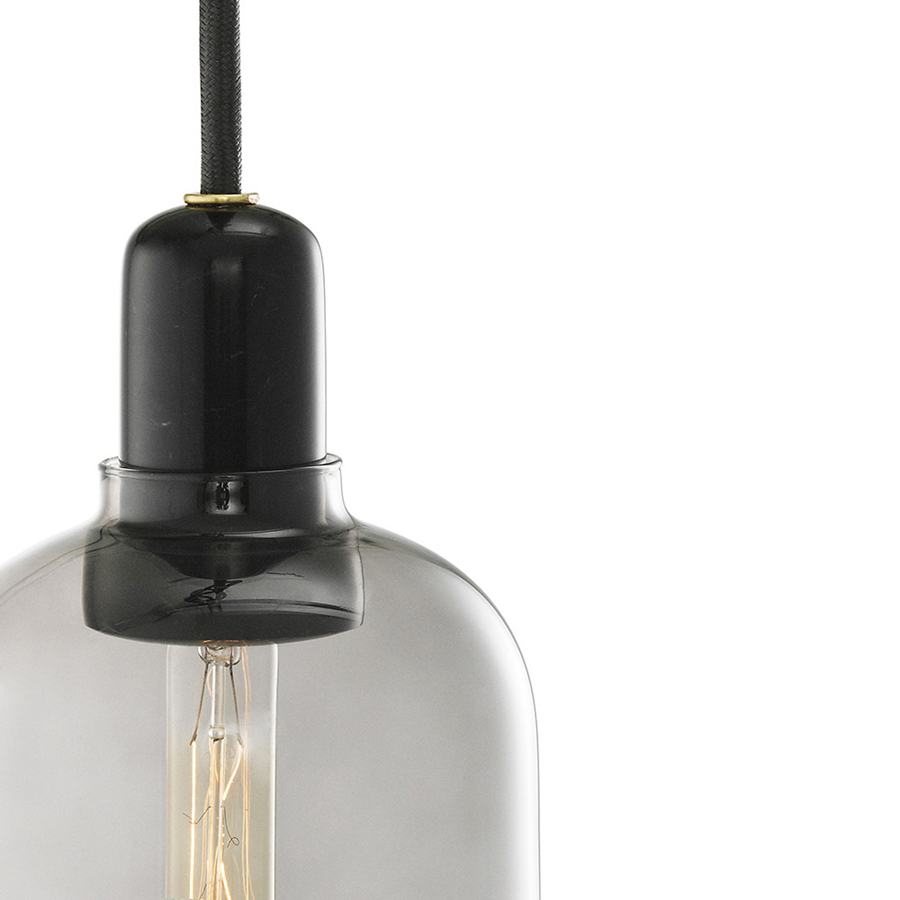 Лампа потолочная Amp Lamp EU 26 см, черная Normann Copenhagen 502118 - Вид №2