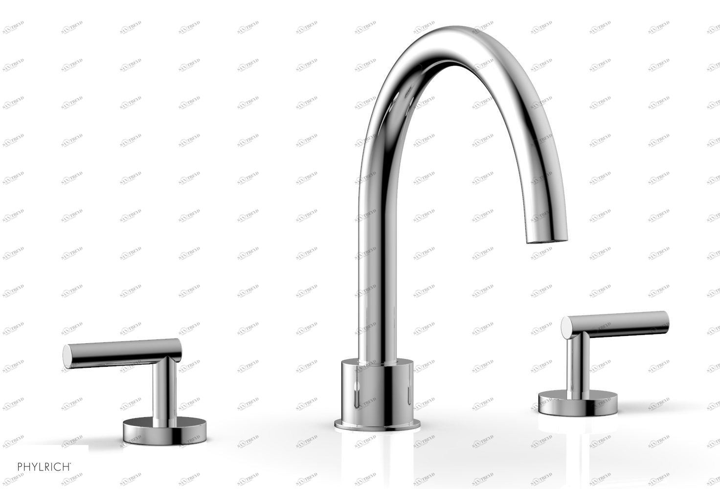 Смеситель для ванны TRANSITION Phylrich  120-41-026 Хромированный