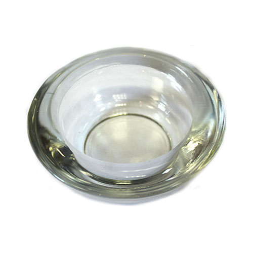 10017101 Подсвечник стекло 1 свеча Ассорти H. 3.5 см Santreyd 