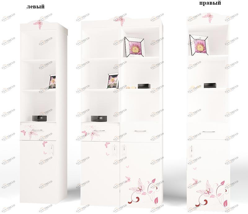 Стеллаж узкий ABC-KING Фея правый 4631147955395