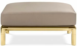 GHIDINI1961 Квадратный пуф с подкладкой Frame