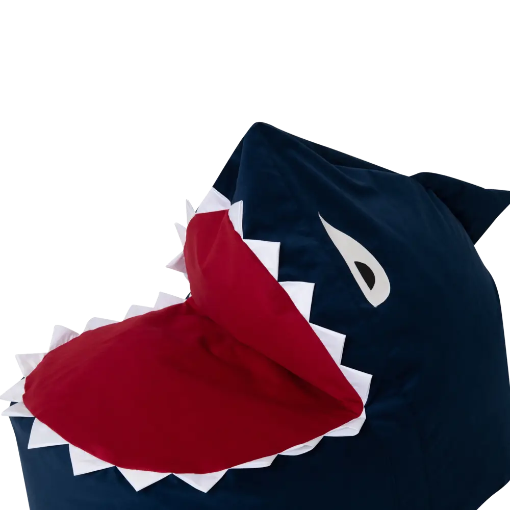 Пуфик Dreambag Акула полиэстер 60x60x95 см цвет синий STLM-2070086 - Вид №2