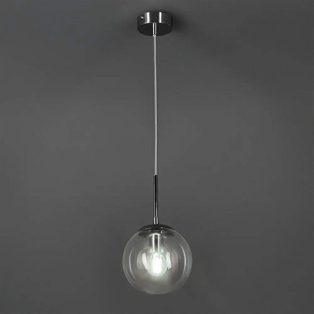 Светильник подвесной Volare 1 лампа 2 м² цвет хром 85361414 STLM-2211484 Arte Lamp  - Вид №1