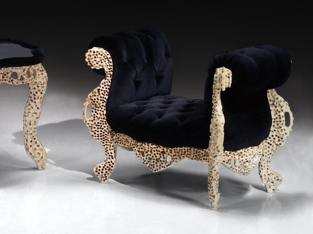 Бархатная оттоманка capitonné Mirabili Mirabili Arte D'Abitare ARCH-00019851