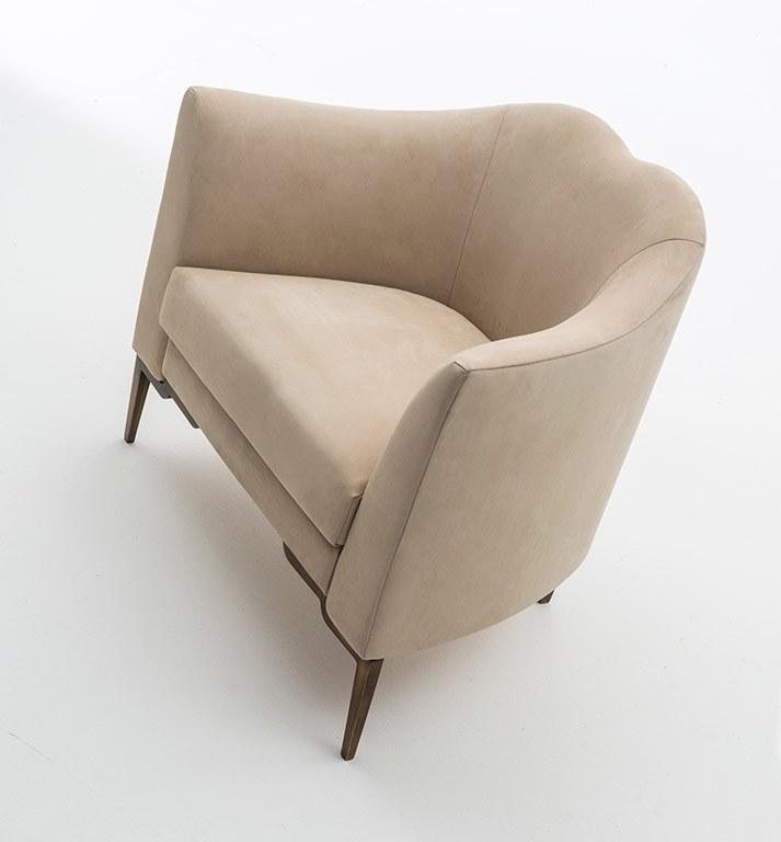 OAK Кресло из ткани с подлокотниками Milano collection Sc5060 - Вид №2