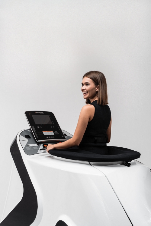 Баровакуумный тренажер Exclusive с беговой дорожкой Santreyd MED-83 - Вид №1