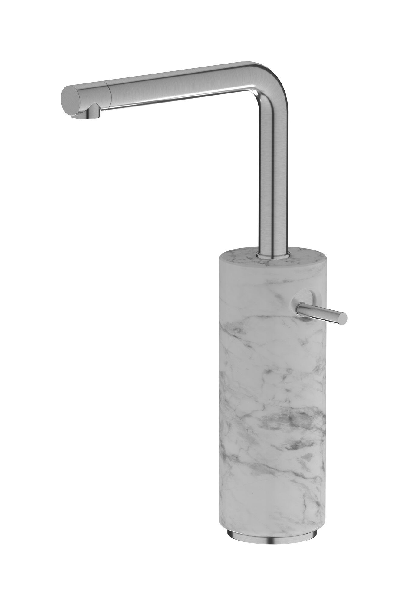 Смеситель для раковины с одной ручкой из мрамора IB мрамор + мрамор Elle ARCH-00038991 - Вид №22