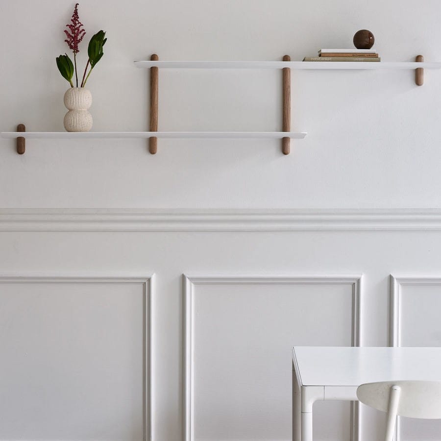 Стальная и деревянная полка Gejst Nivo ARCH-00057676 - Вид №2