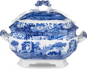 10571333 Spode Супница Spode "Голубая Италия" 3,4л Фаянс