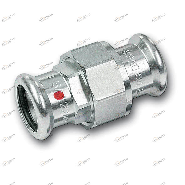 12433042 SANHA 24330 SANHA-Therm сгон ВПр-ВПр с плоск.упл. 42 мм 