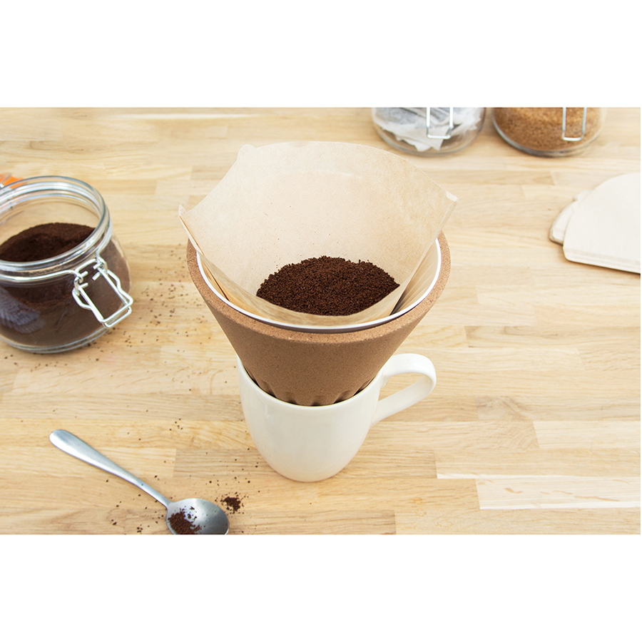 SK CORKDRIP1 Воронка-пуровер , пробковая Suck UK  - Вид №3