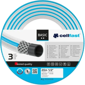 Шланг для полива CELLFAST 1/2" 20 м ПВХ 82567366 STLM-2107505