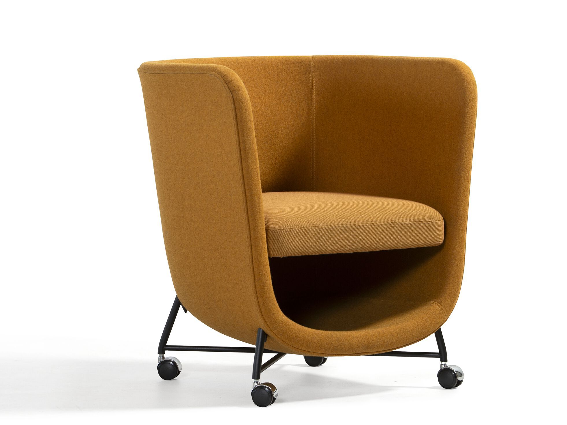 Тканевое кресло с колесами и отсеком для хранения Bla Station Pocket ARCH-00041885