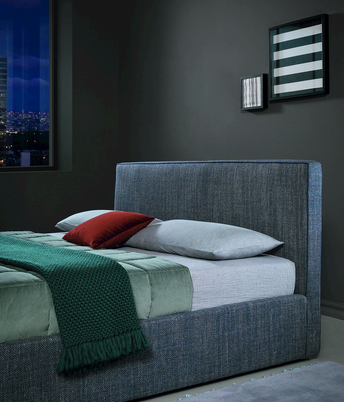 Двуспальная кровать для хранения ткани BODEMA NEW ALICANTE ARCH-00124251 - Вид №1