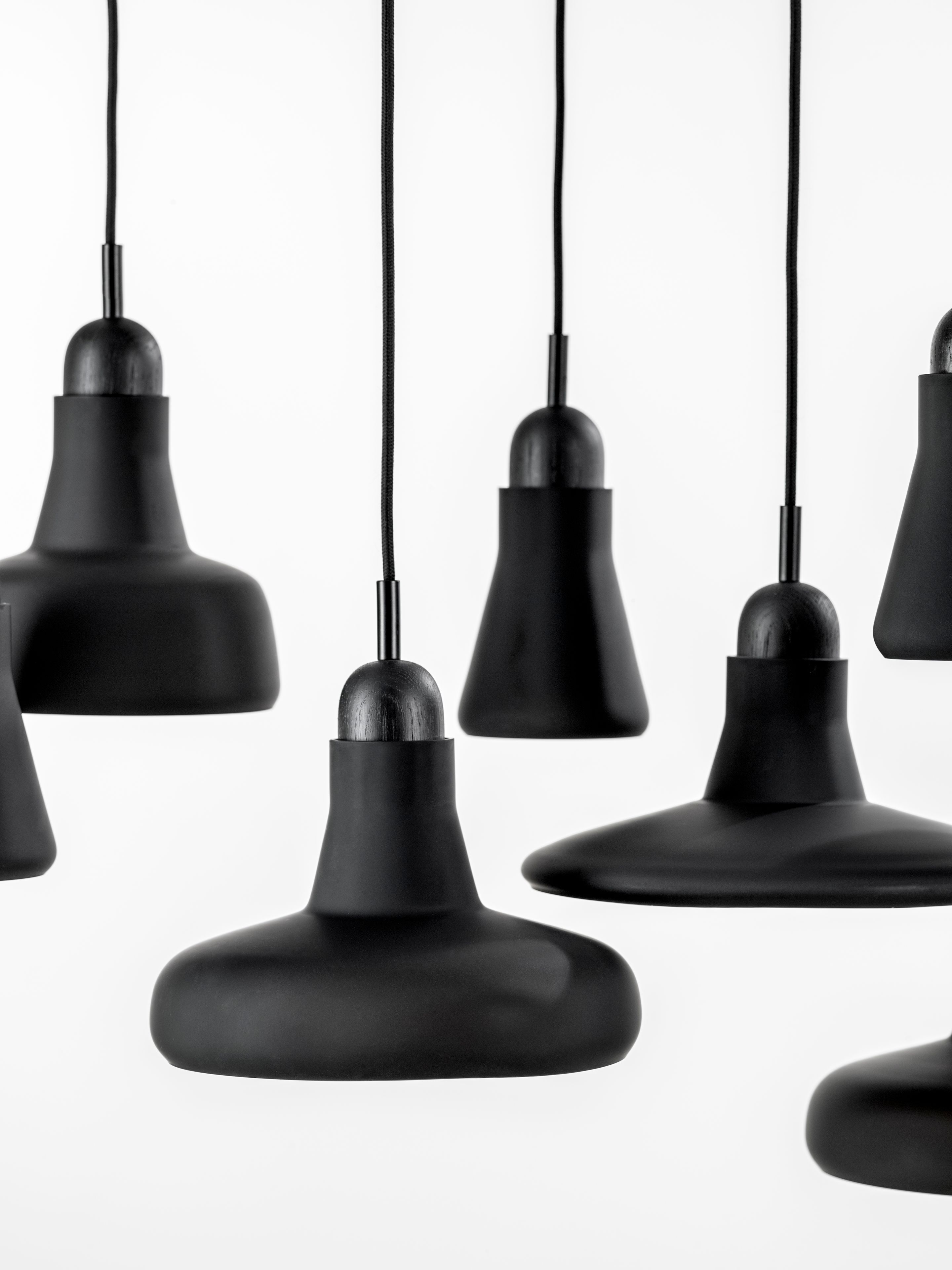 Подвесной светильник из дутого стекла с регулируемой яркостью BROKIS Тени ARCH-00150384 - Вид №36