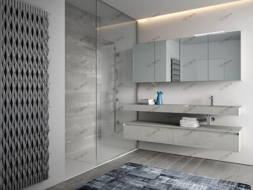 Ideagroup Деревянный туалетный столик с зеркалом Cubik sun-id-1447000