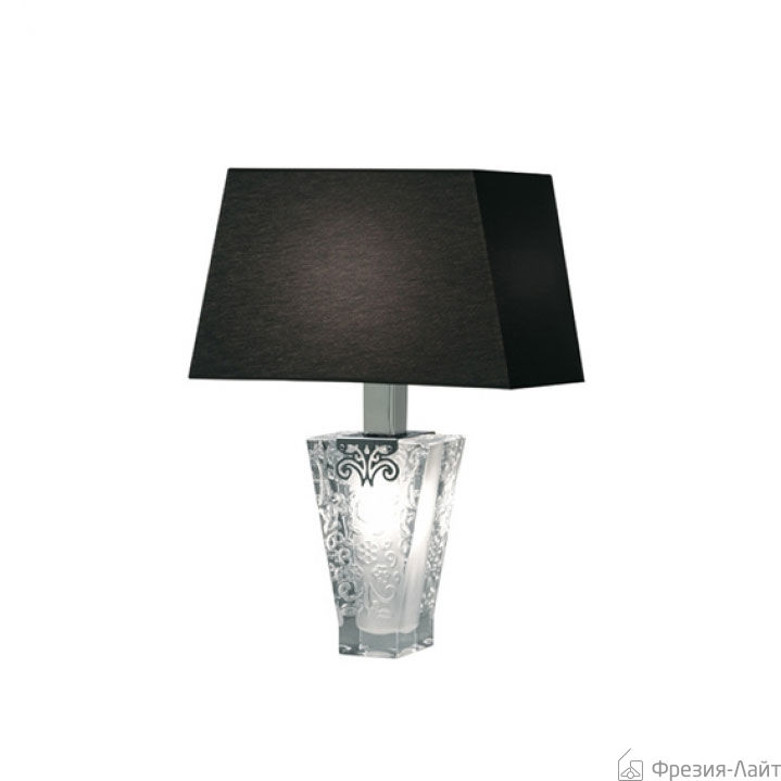 Лампа настольная Fabbian D69B03 02 черная VICKY 69854