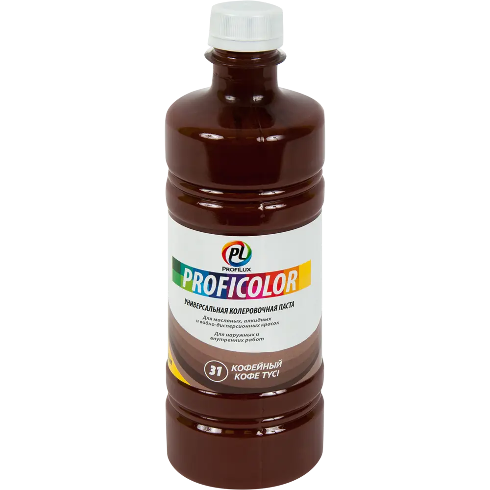 Колеровочная паста Profilux №31 450 мл цвет кофейный 14921476 STLM-2104772 