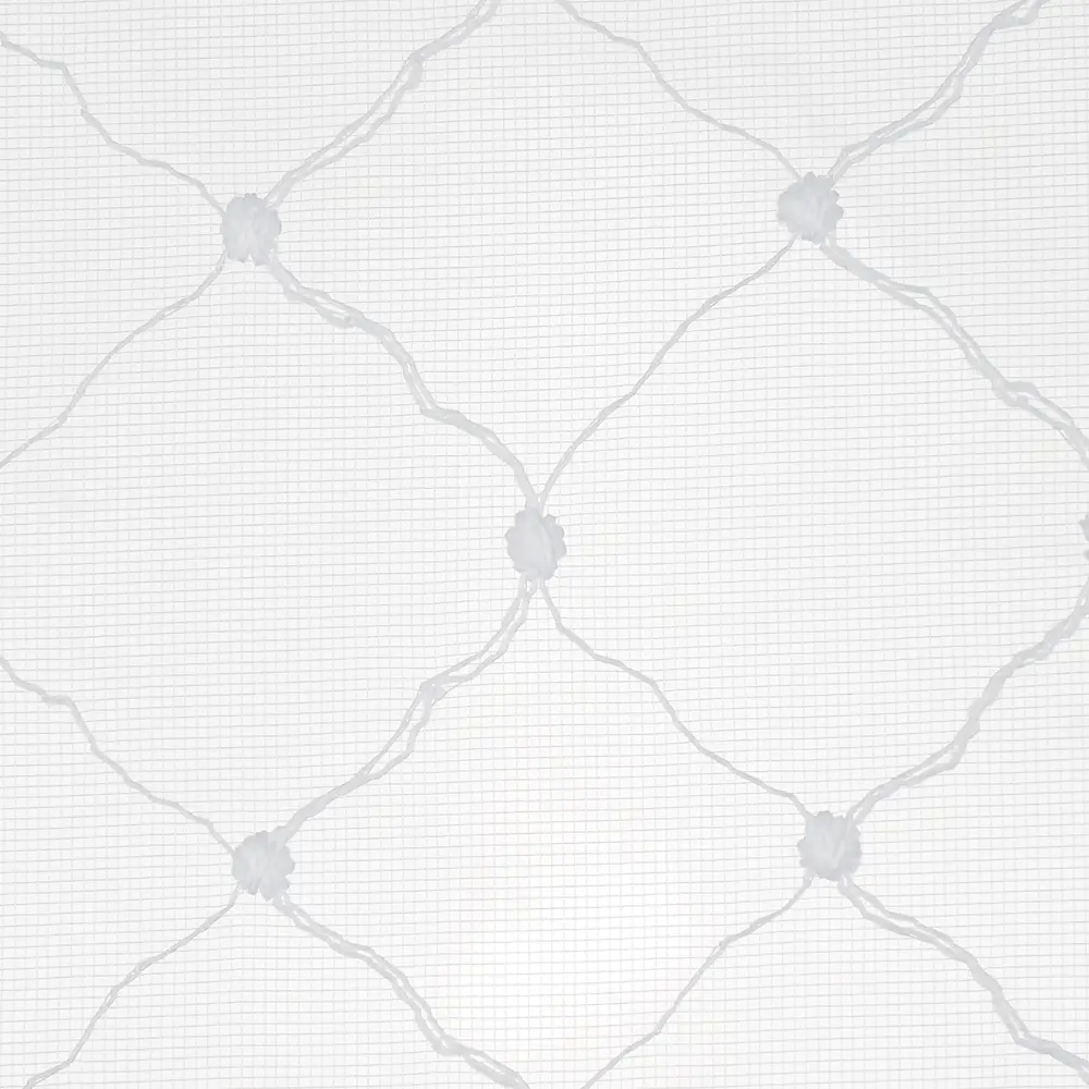 Тюль на ленте «Геометрия», 250x260 см, геометрия, цвет белый AMORE MIO STLM-2209393 - Вид №3