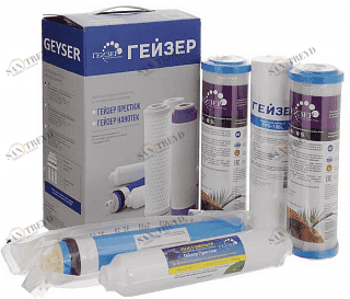 Комплект сменных картриджей Гейзер RO1 для серии Престиж 50090